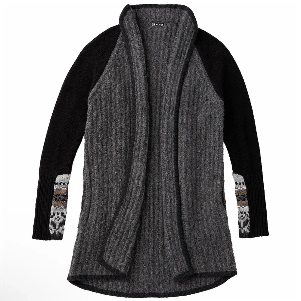 SMARTWOOL CHUP Speren Wrap Sweater Women's Cabincore Warmth Size Small
